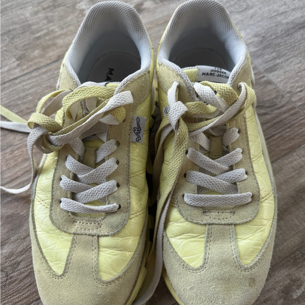 Marc Jacobs Light Yellow Sneakers